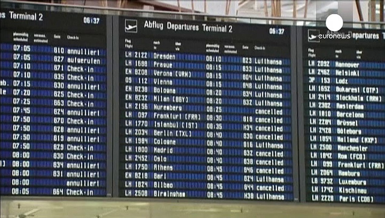 Lufthansa-Streik: Freitag wieder Kurz- und Mittelstrecken betroffen
