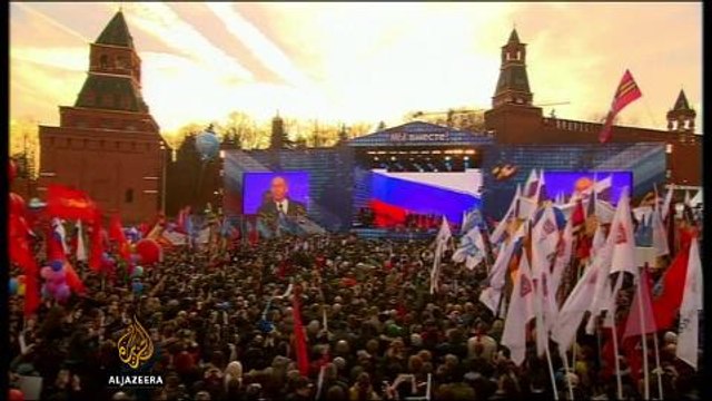 Crimea marks first anniversary of annexation by Russia