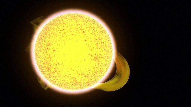 As tempestades solares