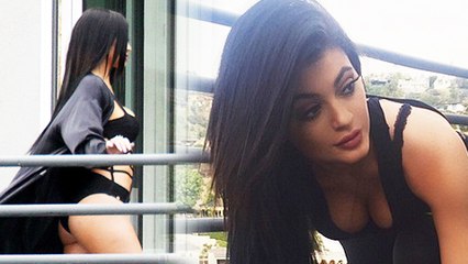 Kylie Jenner Copies Sister Kim Kardashian's BONDAGE STYLE