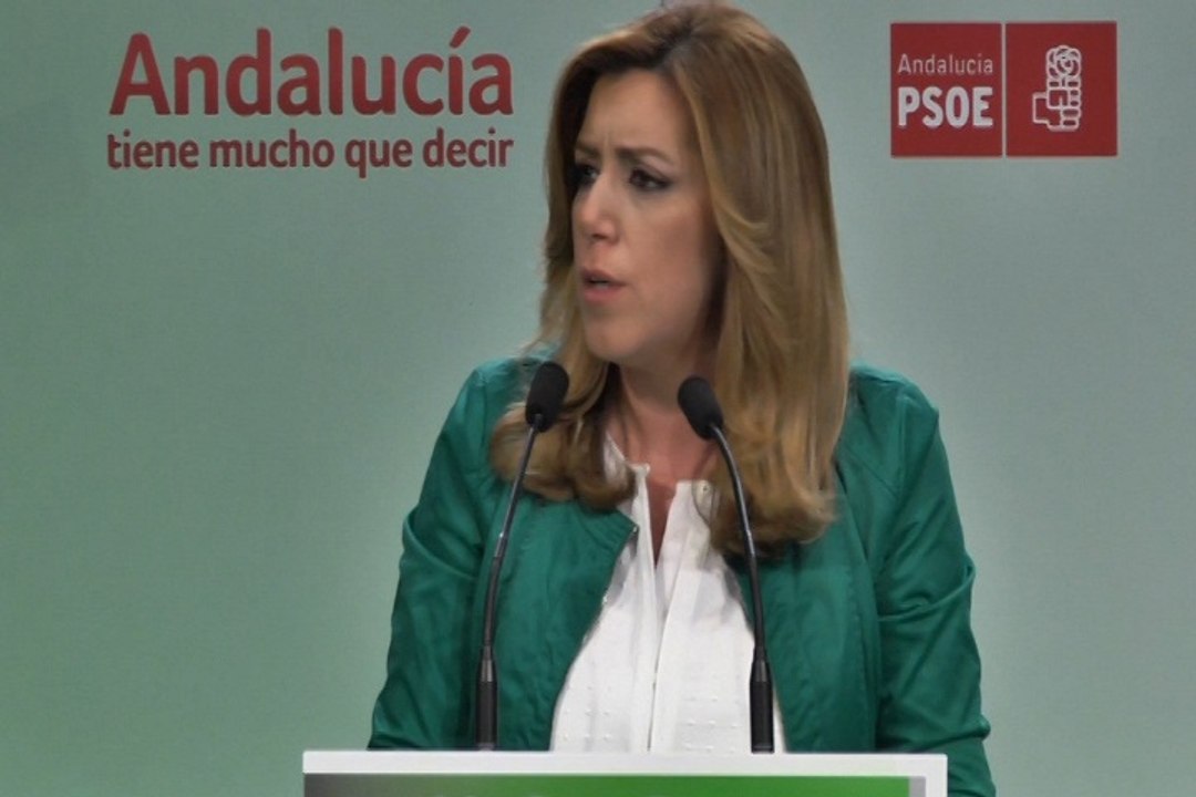 Díaz:"Rajoy tiene miedo a la voz de los andaluces"