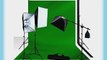 LimoStudio 3pcs 6x9 Chromakey Green Black White Screen Muslin Backdrops Background Support