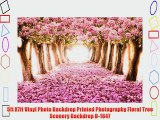 5ft X7ft Vinyl Photo Backdrop Printed Photography Floral Tree Scenery Backdrop D-1647