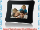 Coby DP860 Digital Photo Frame with Multimedia Playback and Remote Control