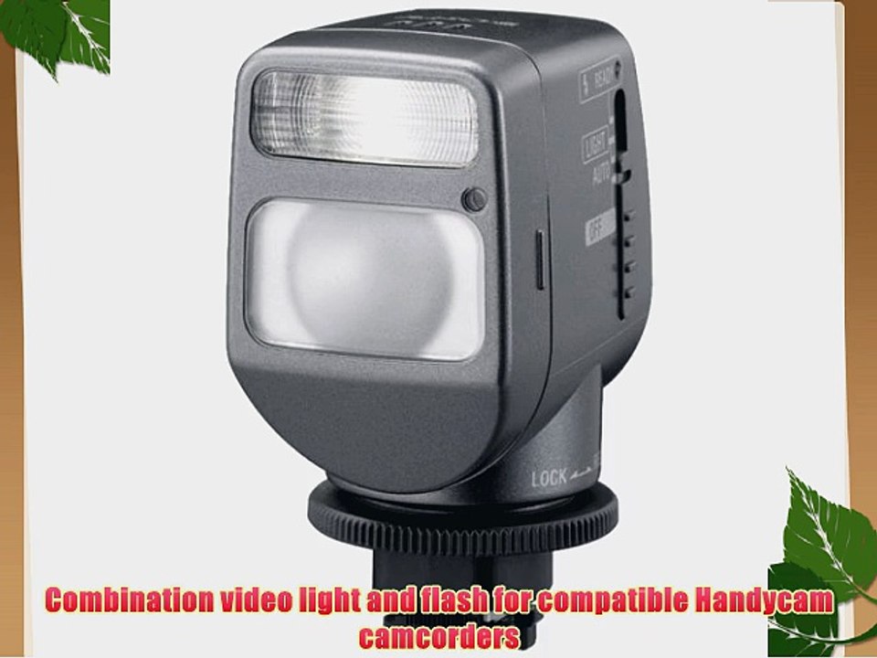 Sony HVL-HFL1 Combination Video Light and Flash for Camcorders