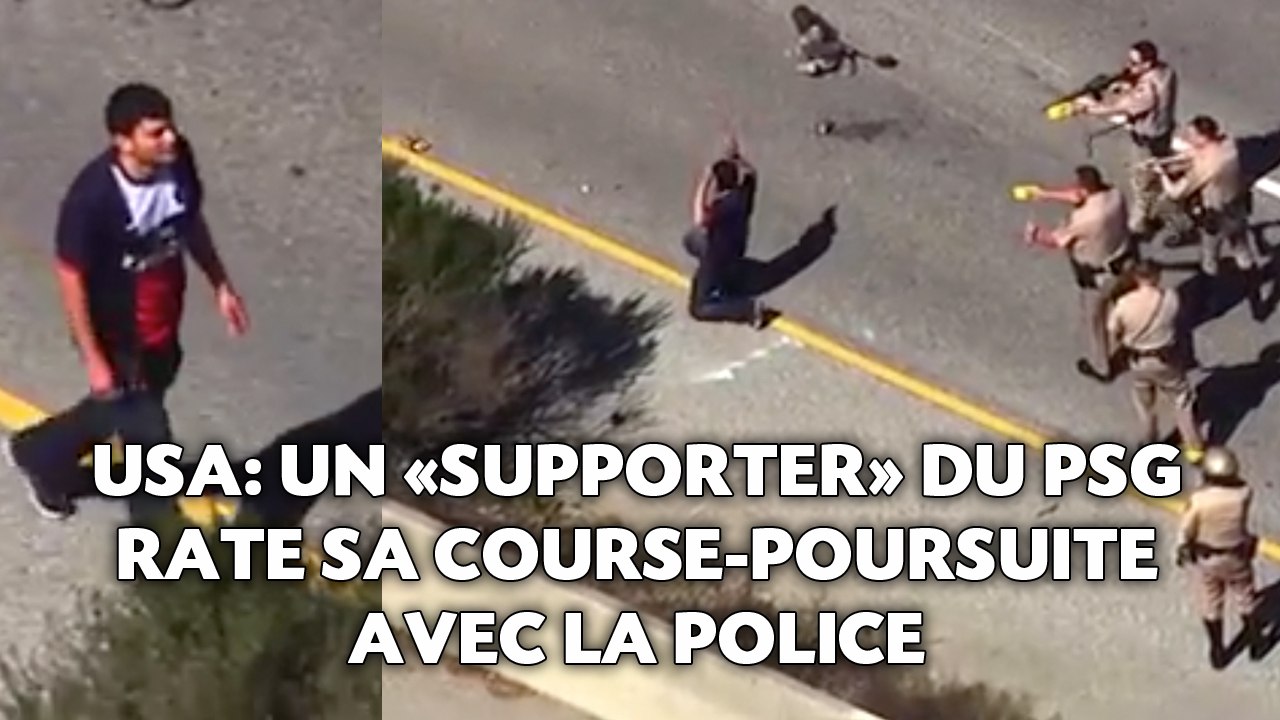 USA: Un «supporter» du PSG rate sa course-poursuite avec la police
