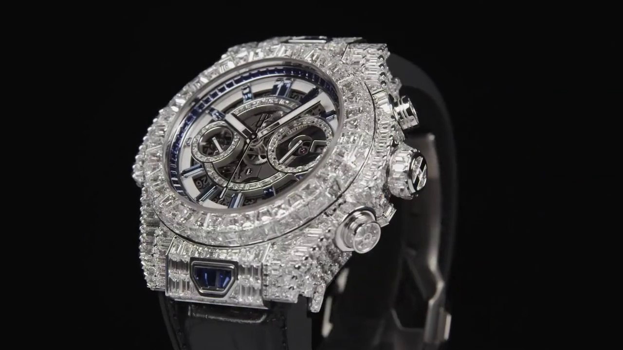 Montre Hublot Big Bang Unico 10 ans Haute Joaillerie