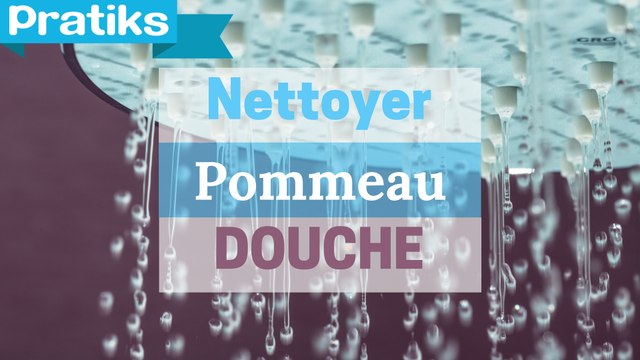 L'astuce pour nettoyer son pommeau de douche - Gaël gagne du temps