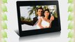 High Resolution 14 inch  Digital Photo Frame w/512MB Built-in Memory and Remote (1366 x 768)