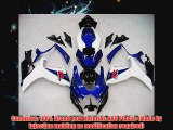 White Blue Black Fairing Injection for 20062007 Suzuki GSXR GSXR 600 750