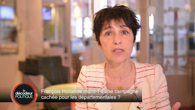 Départementales 2015 : François Hollande avance masqué