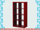 Ikea Expedit Bookcase Room Divider Cube Display High Gloss Red