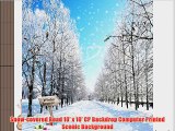 Snow-covered Road 10' x 10' CP Backdrop Computer Printed Scenic Background