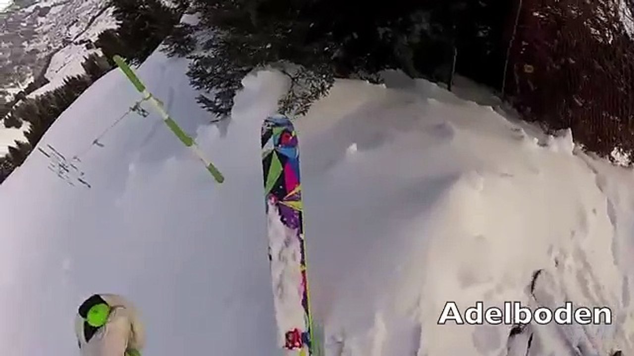 Ted Ligety January training aka Powder skiing GoPro