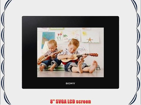 Sony DPF-D820 8-Inch SVGA LCD (4:3) Digital Photo Frame (Black)