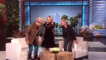 Madonna‬ & Ellen singing together 