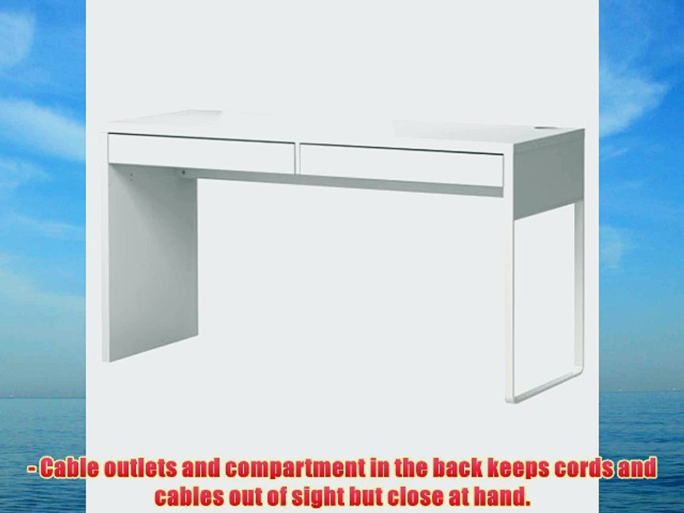 New Ikea Micke Computer Desk Workstation (1 Normal)