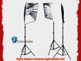 Limo studio 2400 Watt Photography Studio Softbox Continuous Lighting Light Kit with 12 Daylight