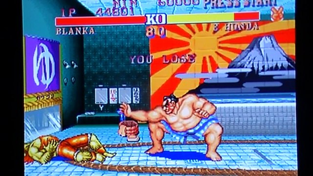 test street fighter II ps2 chaine retrogaming à l'arrache