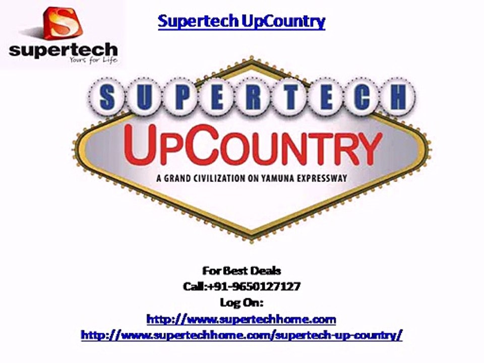 Supertech UpCountry Yamuna Expressway Project