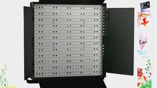 ePhoto 3 Panel 600 LED Lighting Kit Photograph Video Light Panel with Light Stand Kit Sony