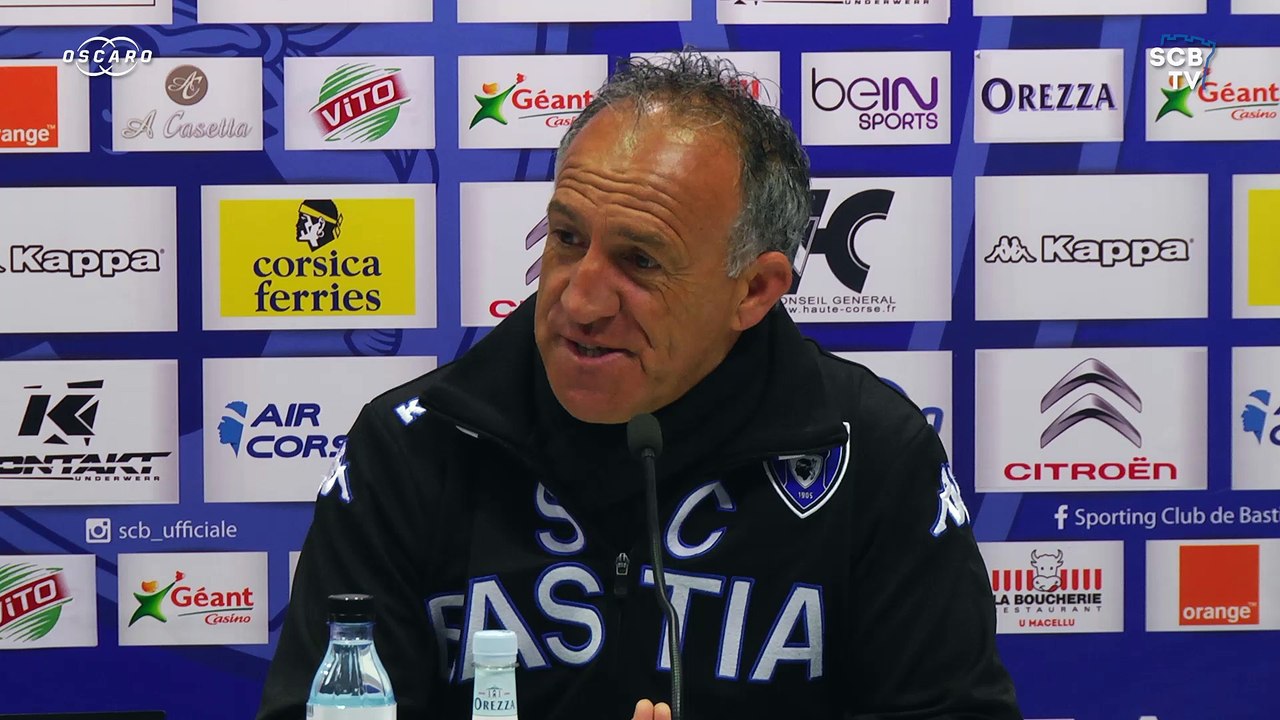 Bastia-Guingamp : Conf. d'avant-match de G. Printant