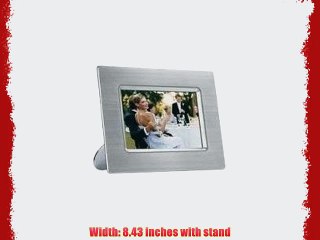 Philips 7-Inch Digital Photo Frame with 6.5-inch Display (Metal)