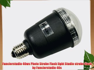 Fancierstudio 40ws Photo Strobe Flash light Studio strobe flash by Fancierstudio 40s