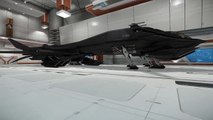 Star Citizen - Retaliator Heavy Bomber In Hangar