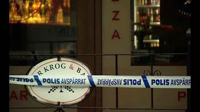 Tiroteio em bar na Suécia deixa dois mortos