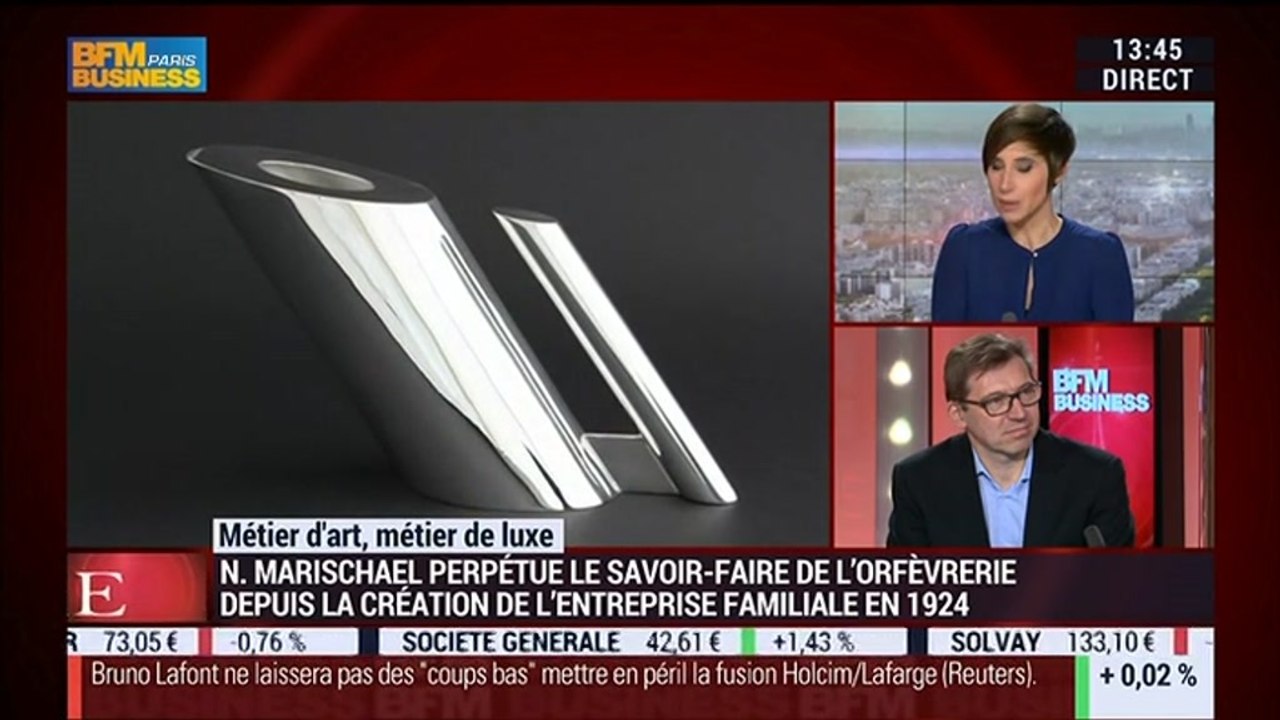 Métiers d'art, Métiers de luxe: Orfèvre, Nicolas Marischael – 19/03
