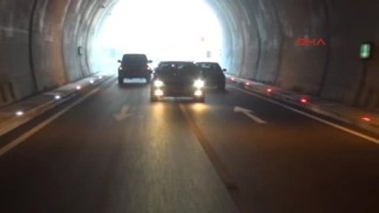 Bartın Bakan Elvan'ın Açtığı Tünelin Fan ve Acil Yardım Telefonları Söküldü