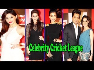 Red Carpet Of Celebrity Cricket League - 4 | Ritesh Genelia, Huma Qureshi, Shruti Hassan
