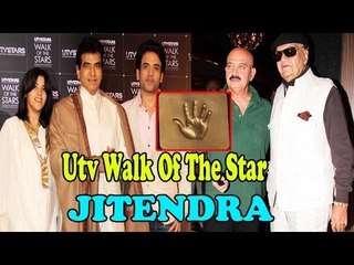 Veteran Actor Jeetendra Hand Impression Tile By UTV
