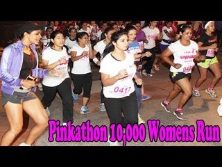 Gul Panag Run @ Pinkathon With 10,000 Womens
