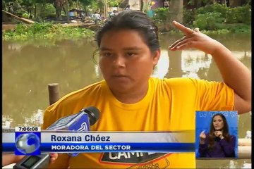 Desbordamiento de río destruyó puentes peatonales en Jujan