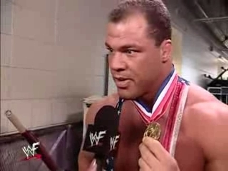 Kurt angle backstage interview (2002)