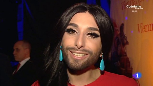 Conchita Wurst: Me encanta la canción de Edurne , La mañana - RTVE.es 18.03.2015