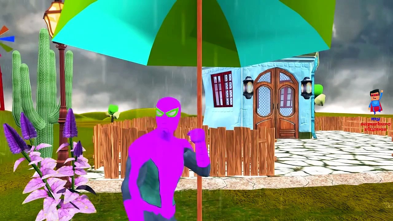 Latest Spiderman Cartoons Collection For Children - Nursery Rhymes Collection Finger Family 3D