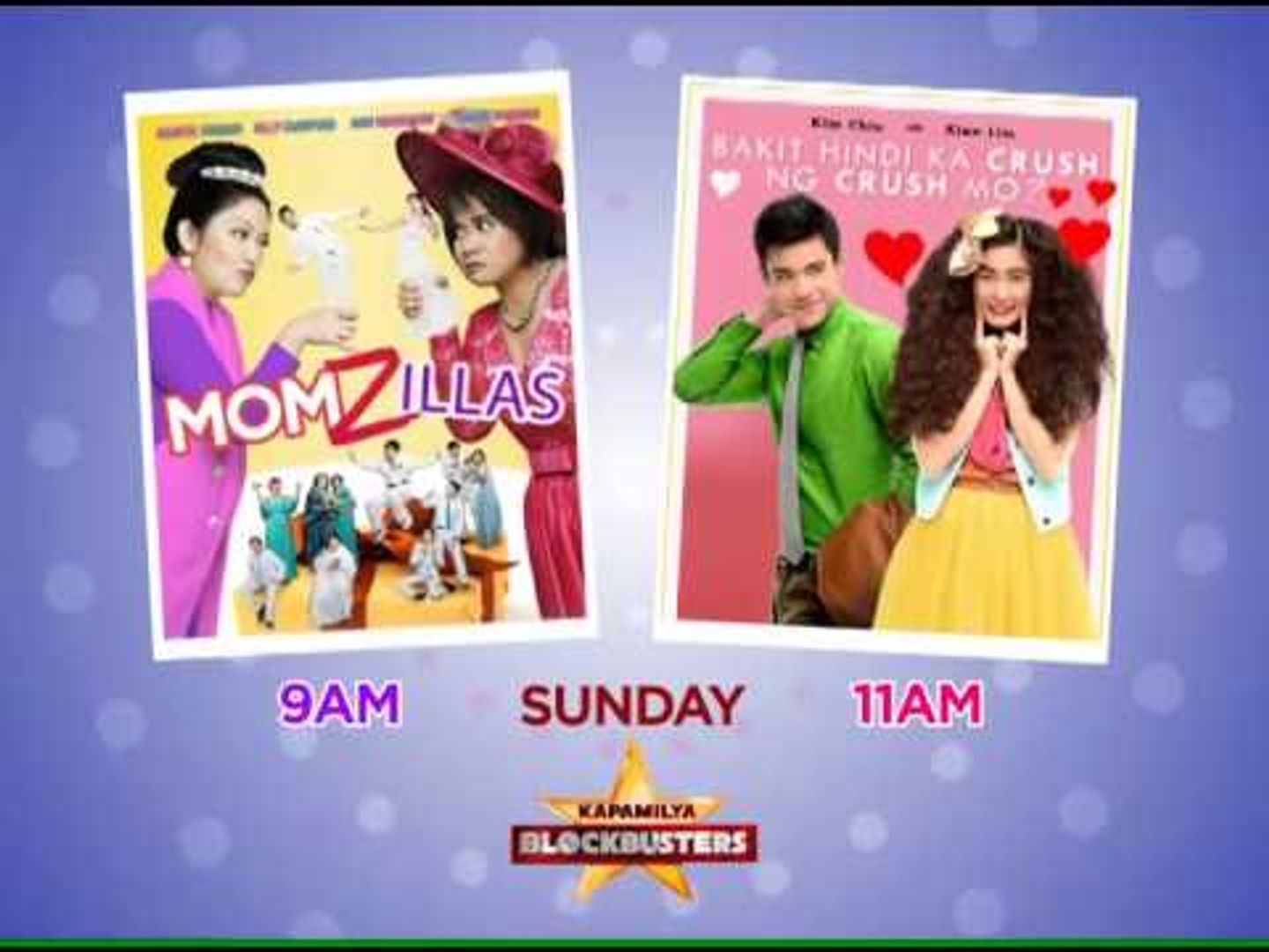 KAPAMILYA BLOCKBUSTERS Sunday: Back to Back