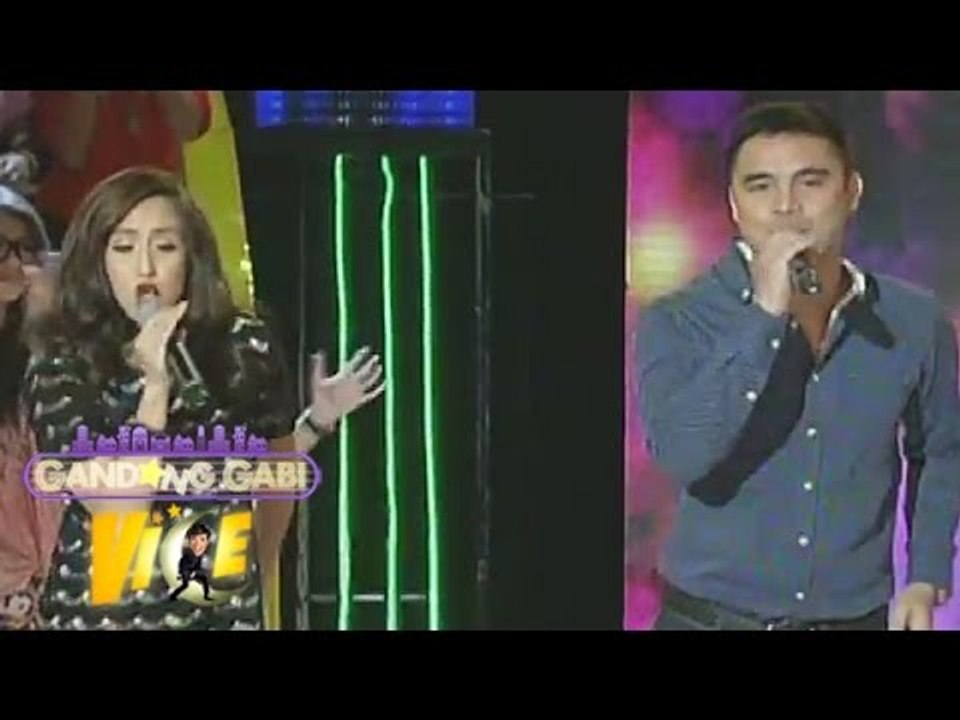 Marvin, Jolina sing 'Chuva Choo Choo' on GGV