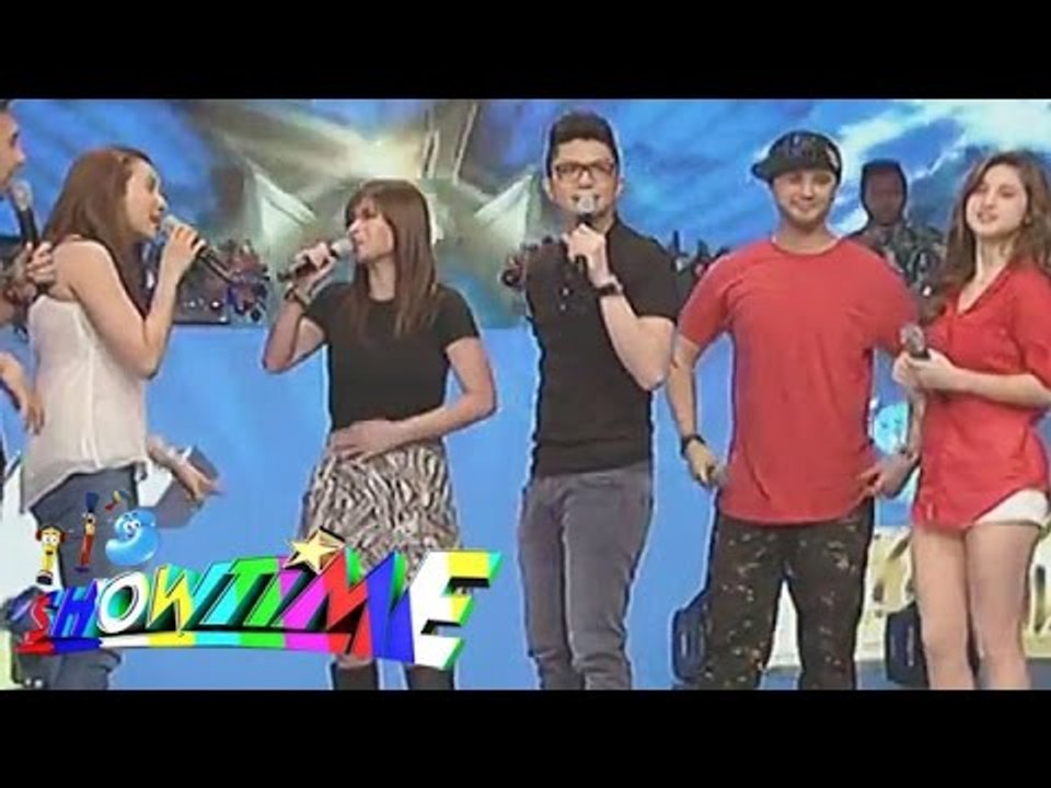 Angel Locsin goes back on Its Showtime
