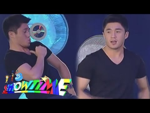 Hurado Arron Villaflor with sizzling hot sample