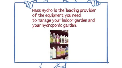 The Hydro Store Carries Everything You Could Need To Build A Powerful Garden!