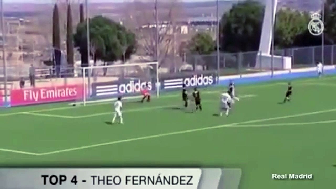 Le très joli but de Théo Zidane !
