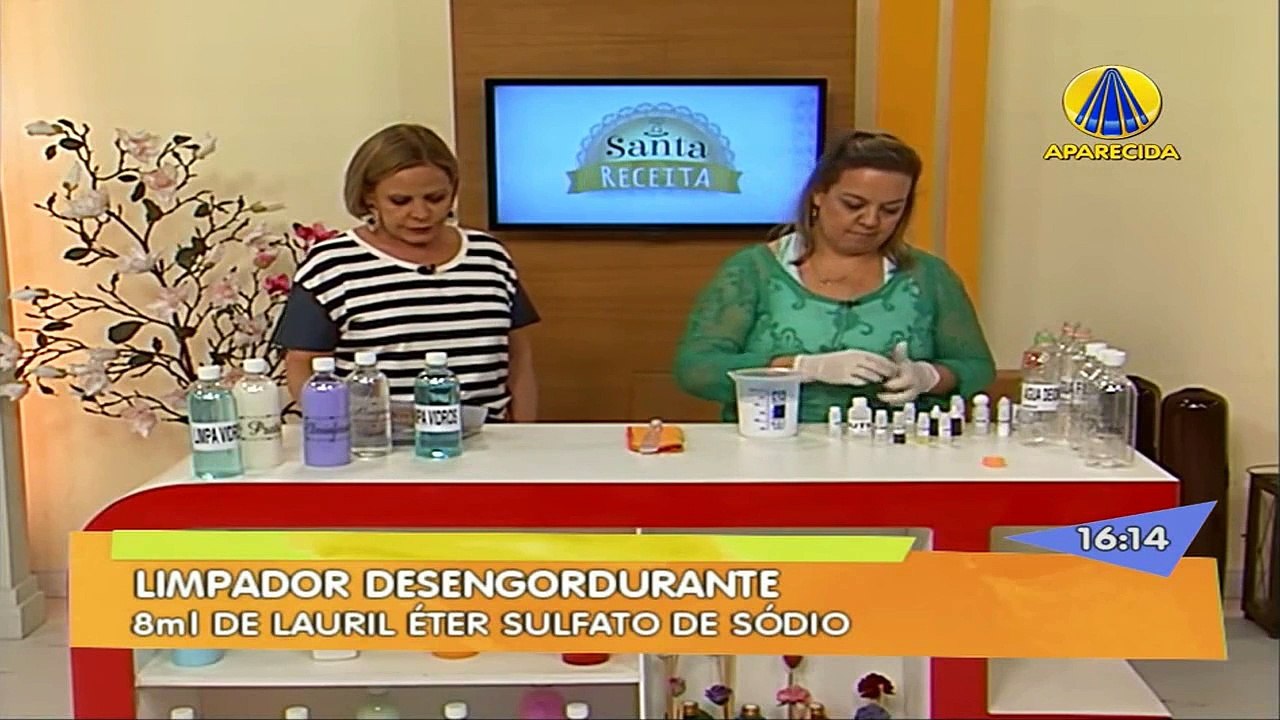 COMO FAZER LIMPADOR DESENGORDURANTE - DESINFETANTE - ALVEJANTE ROUPAS COLORIDAS