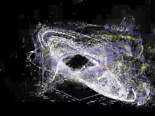 Simulation de l'éjection d'un essaim météoritique