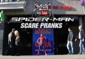 Spider-Man Scares Visitors to Wax Musuem