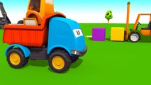 Kids 3D Construction Cartoons for Children - Leos PICK-UP Truck! Inspired by TuTiTu cartoon