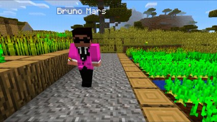 Uptown Funk Minecraft - Mark Ronson ft Bruno Mars